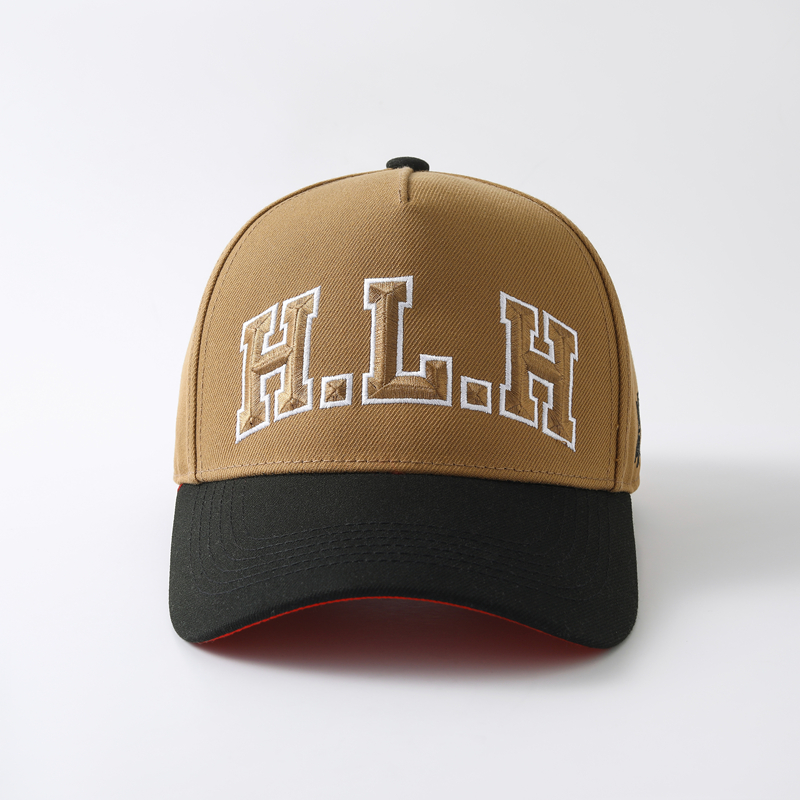 Color Block Heavy-Duty 3D Embroidery Baseball Cap photo 3