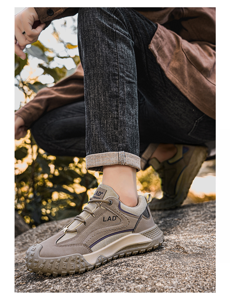 2026 New Men's Safety Work Shoes, Comfortable Versatile Mesh Casual Sneakers, Anti-slip Wear-resistant Working Footwear photo 4