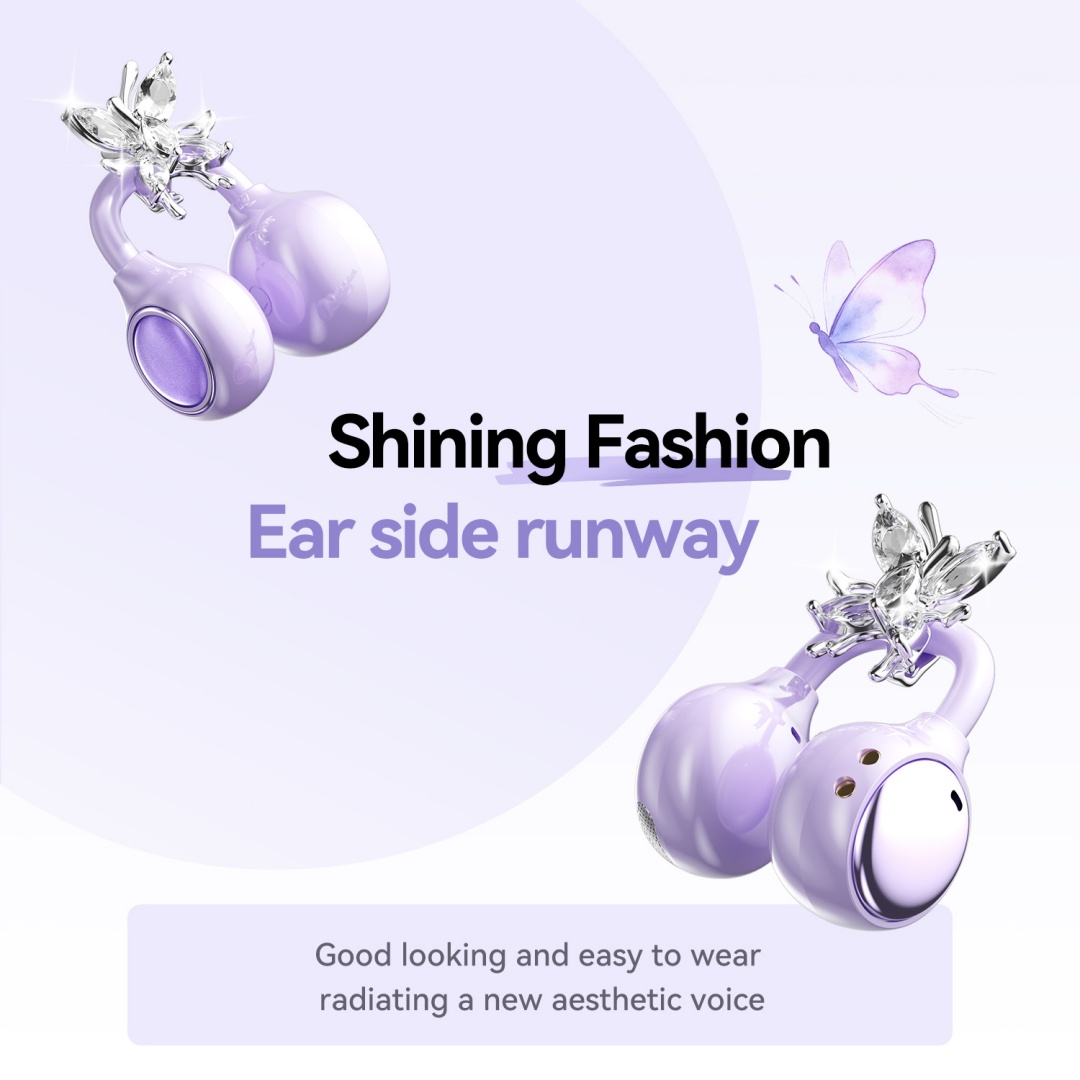 Cross Border Explosion M127 Long Range Hanging Earphone Private Model High Color Value Low Latency Wireless Bluetooth Headphones Wholesale photo 5