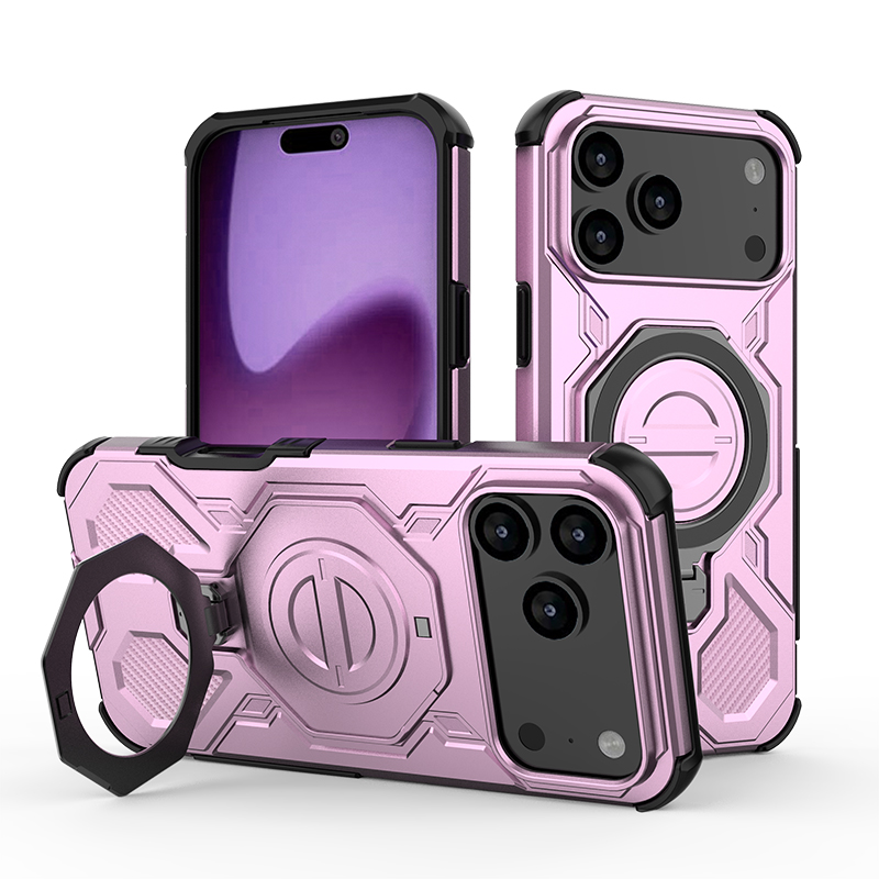 For I Phone 17 Pro Case  Phone Cover Shockproof Kickstand Rugged Magnetic photo 1