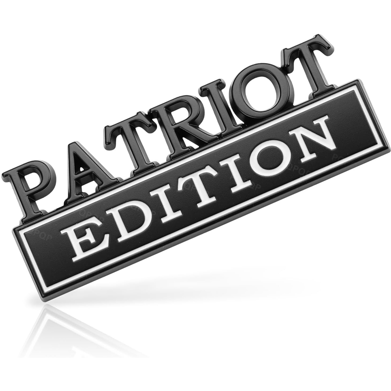 2pcs Patriot Edition Emblems, Emblem 3D Badge Decal Car Truck SUV,Refrigerator Sticker,Window Display Stickers,Bicycles, Laptops, Fridges photo 2