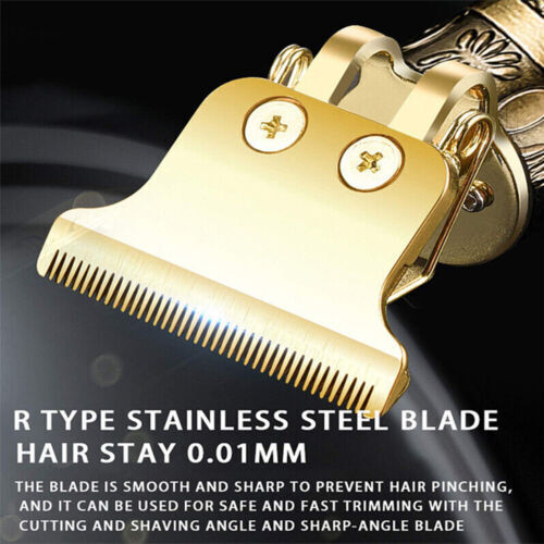 Professional Cordless Hair Clippers Beard Trimmer Men Hair Cutting Barber Shaver photo 2