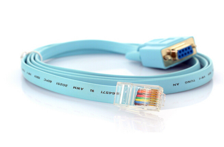 Network Cable Crystal Head To COM Nine-pin Router Configuration Line photo 3