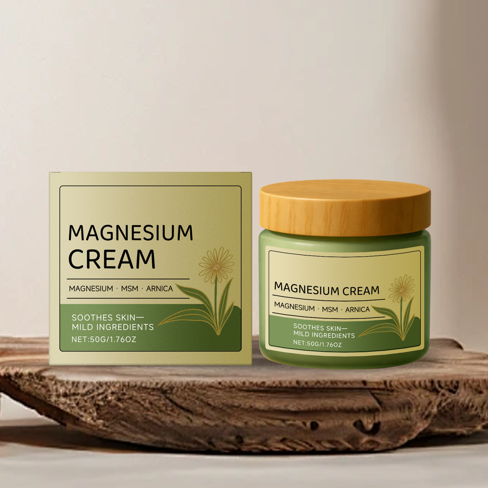 Plant Soothing Cream 50g 1box photo 4