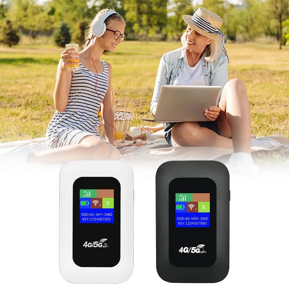 4g Mobile Wifi Router 150mbps 4g Lte Wireless Router Mifi Modem Wifi Hotspot Pocket Card Portable 2100ma Mobile Slot Wit Q1q0 photo 4
