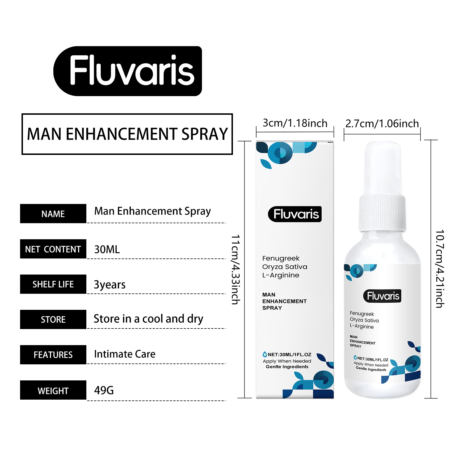 Men's Enhancement Spray 30ml 1box photo 4