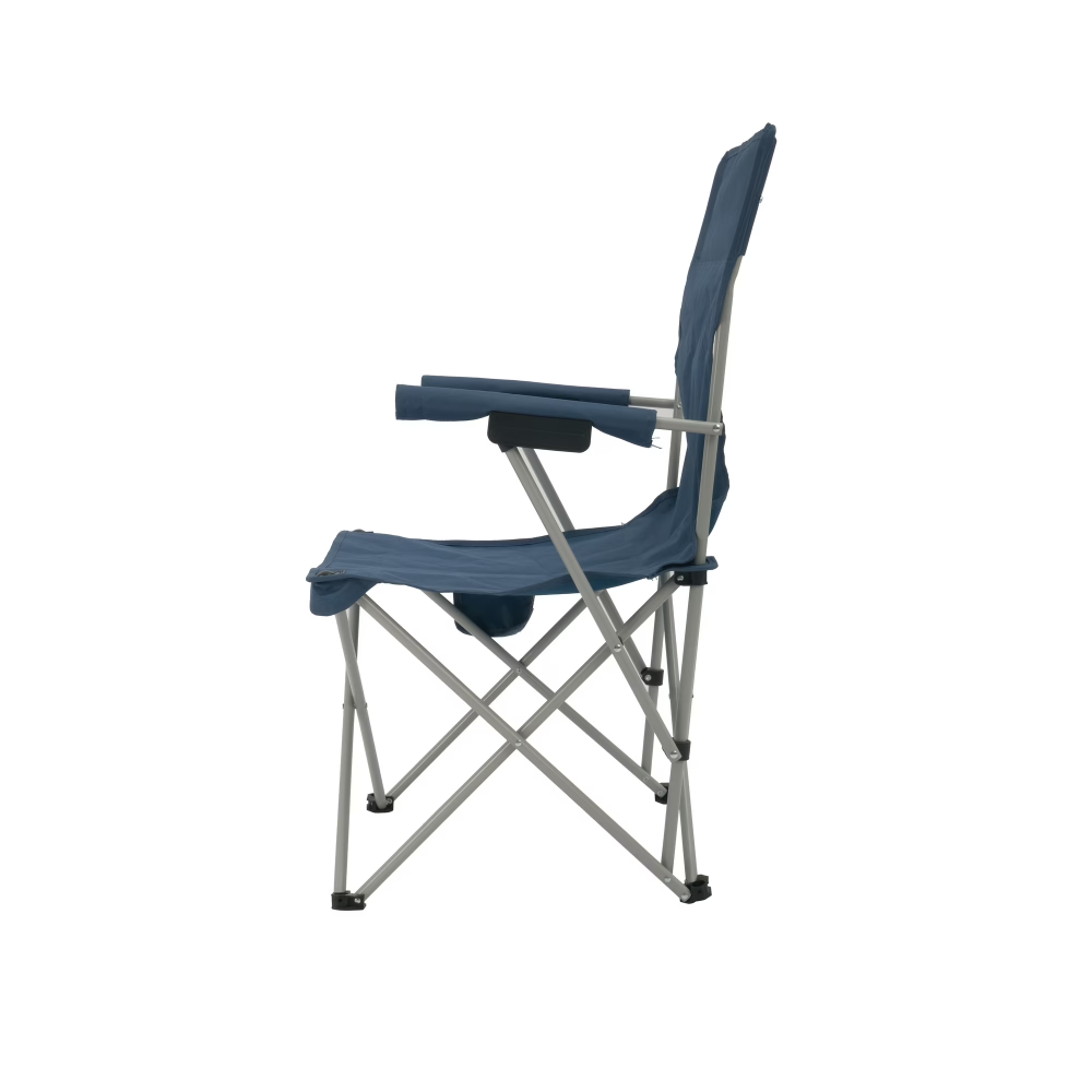 Hard Arm Camping Chair With Durable Polyester Seat And Steel Frame, Portable With Cup Holder photo 6