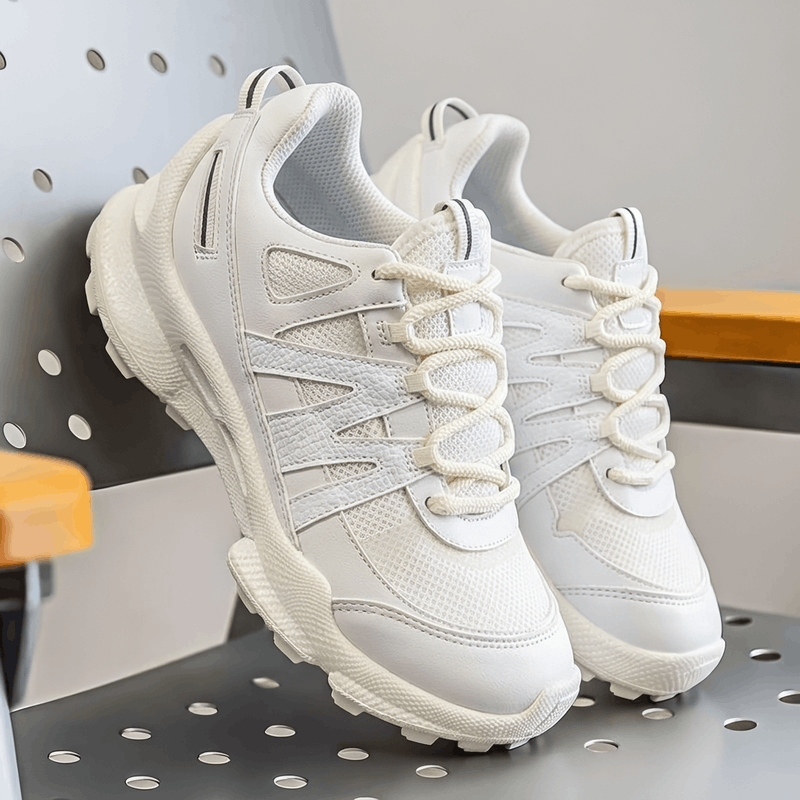 Men's Soft Sole Breathable Sports Walking Shoes, Breathable Cross-Country Running & Outdoor Hiking Shoes For Men photo 1