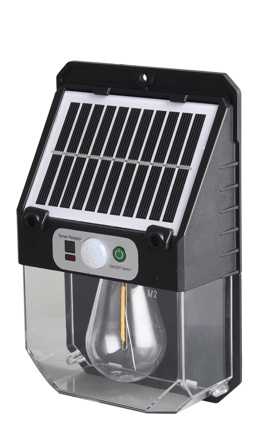 Solar Powered Rechargeable Motion Sensor LED Work Light 1200mAh For Auto W7116 1 4 Hour photo 1