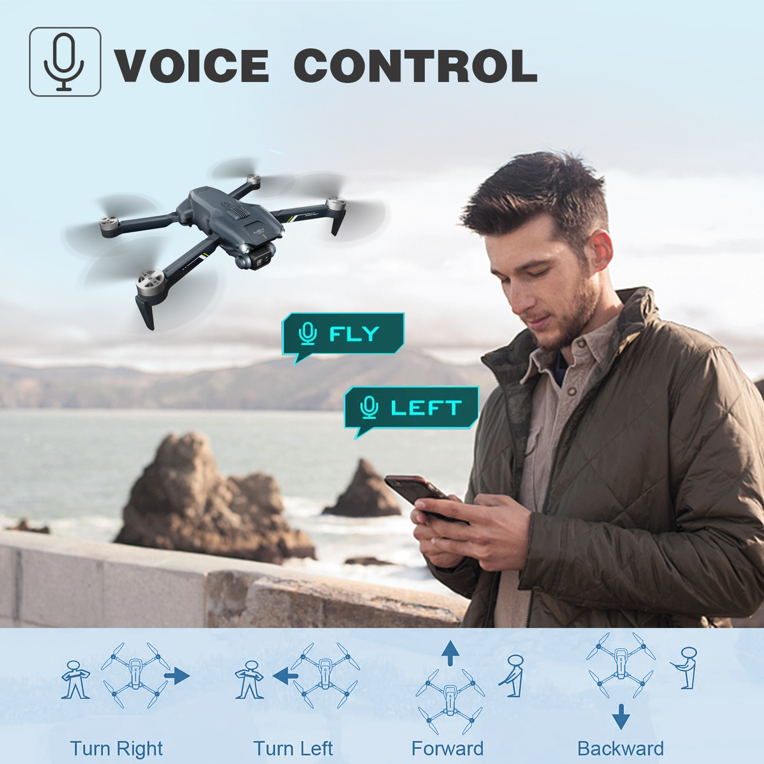 2026 V28 RC Drone With 4K HD Dual Camera WiFi FPV 3D Flips Rc Quadcopter ,Logistics Is Randomly Sent By UPS, USPS,UNI,GOFO. photo 5