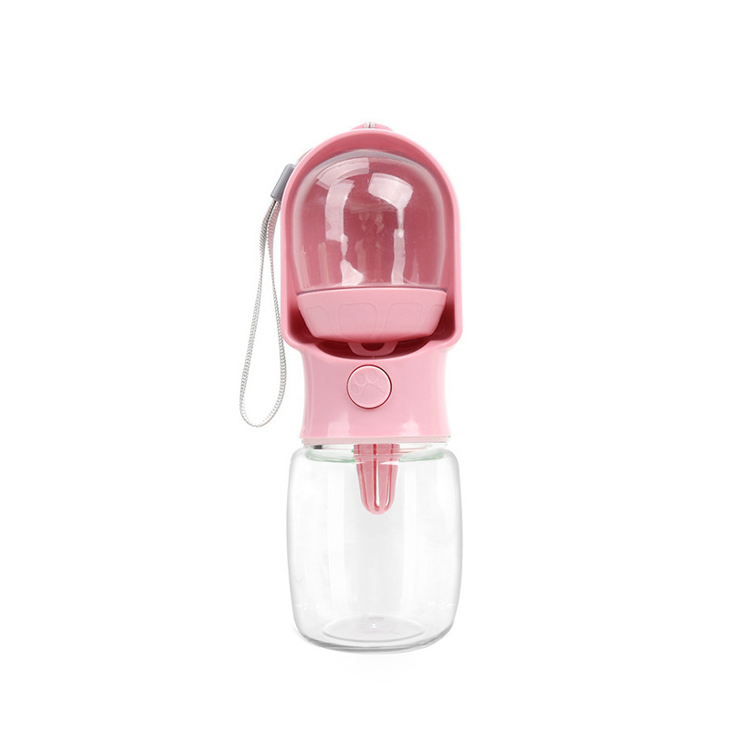 Leak Proof Portable Dog Water Bottle With Bowl  Travel Pet Water Dispenser For Walking & Hiking  Food Grade Plastic  Choose From 3 Colors photo 8