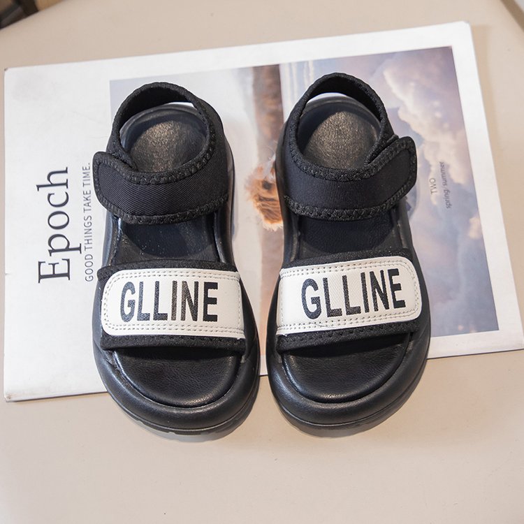 Sandals, Soft Soled Children's Beach Shoes, Summer New Fashionable Sandals, Lightweight And Non Slip Sports Sandals photo 4