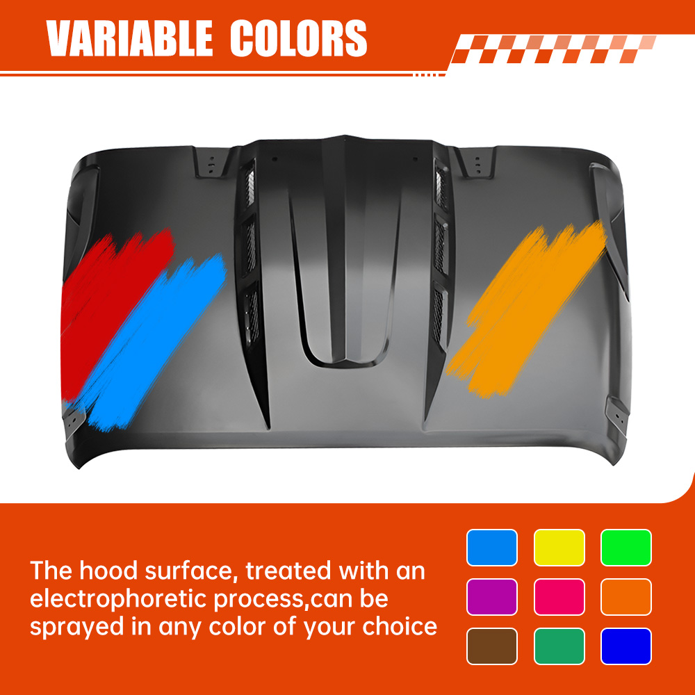 Hood Compatible With 2018 Wrangler photo 8