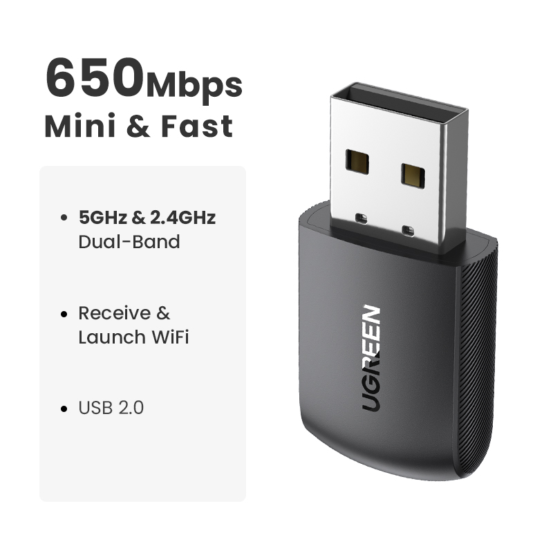 Usb Wireless Network Card Computer Wifi Receiver photo 7