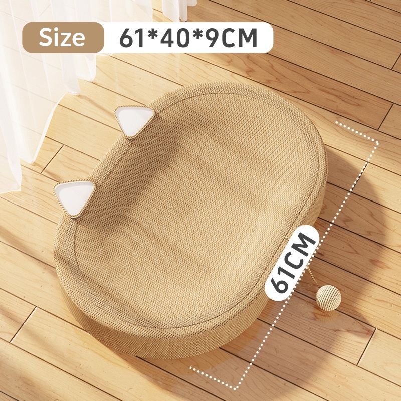 Cat Scratching Board Manufacturer Direct Supply Jute Wear-Resistant And Non-Shedding Cat Scratching Basin And Cat Nest Integrated Extra Large Clearance Pet Supplies photo 6