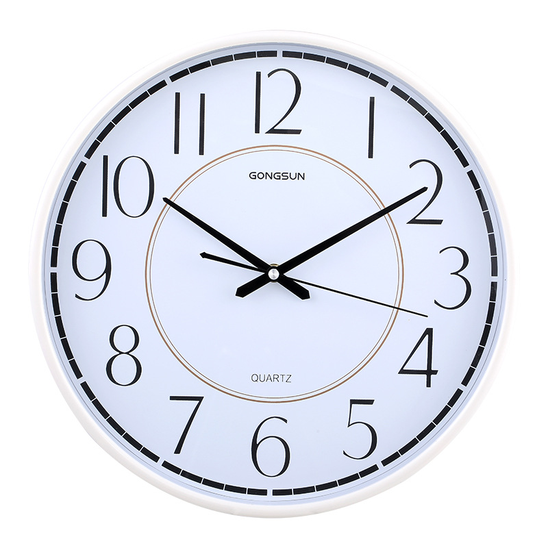 Wall Clock Office Simple Nordic Atmosphere Home Fashion Creative Bedroom Round Clock photo 5