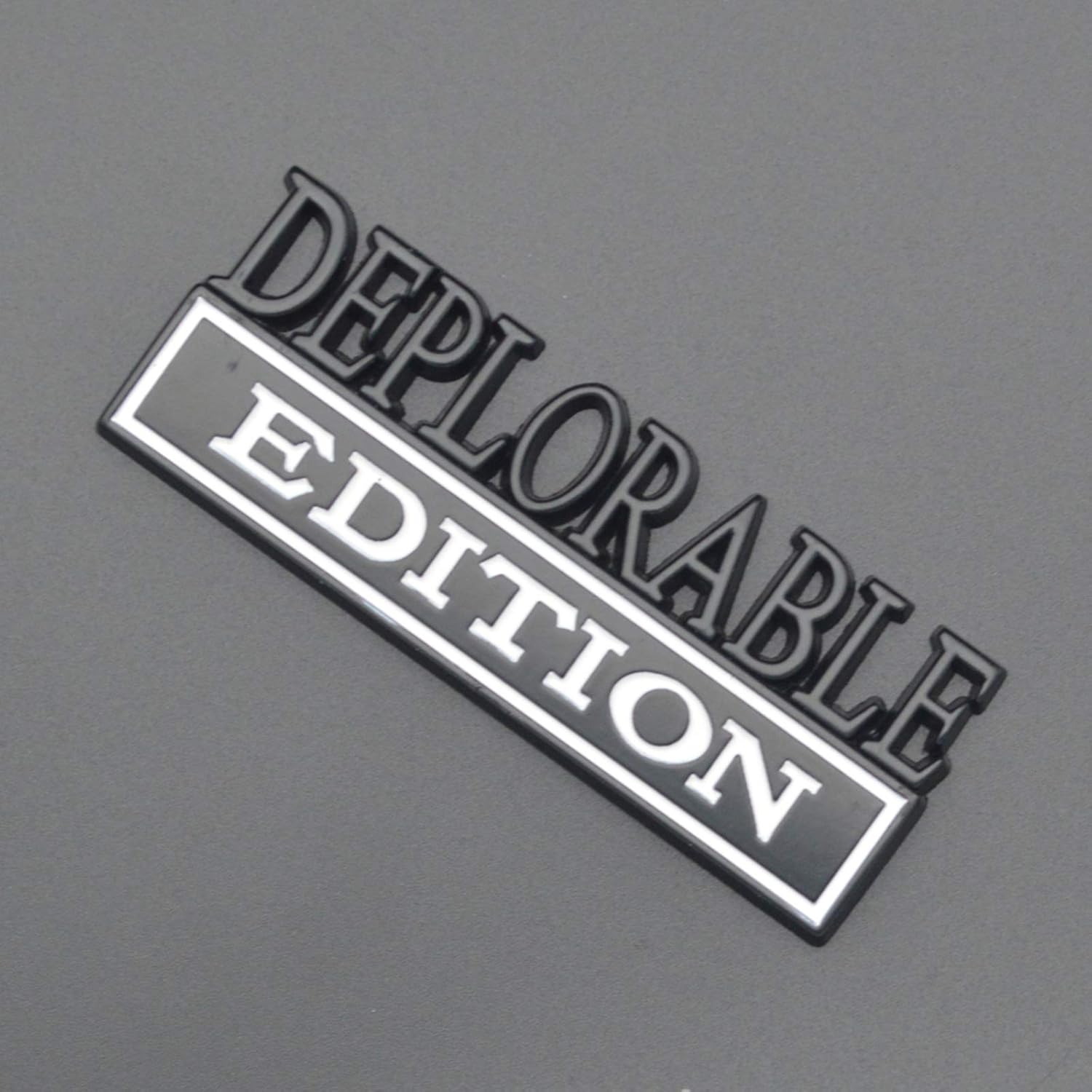 2pcs Deplorable Edition Emblems, Emblem 3D Badge Decal Car Truck SUV,Refrigerator Sticker,Window Display Stickers,Bicycles, Laptops, Fridges photo 6