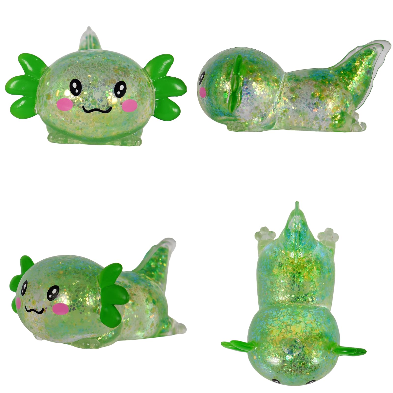 Axolotl Squishy Toy, Cute Slow Rising Fidget Toy For Stress Relief, Soft Squeeze Sensory Toy For Kids And Adults, Handheld Stress Ball For Anxiety And Focus photo 8