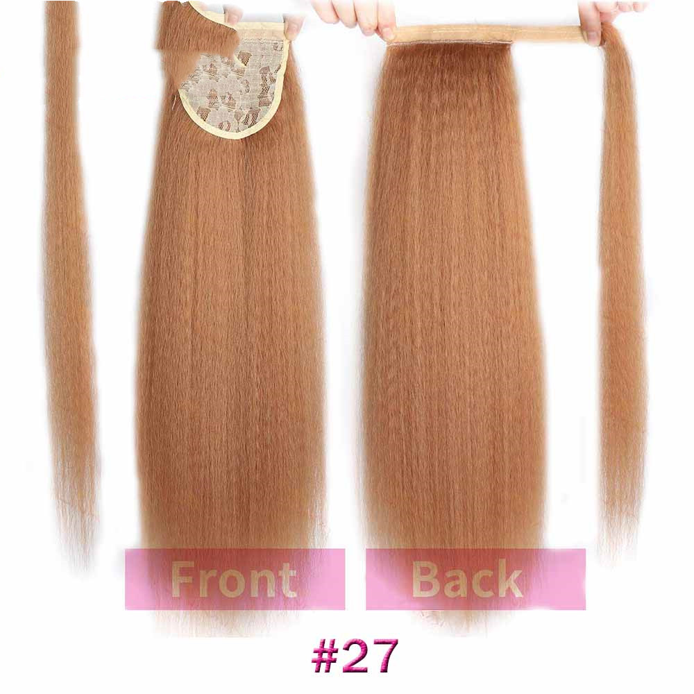 Wig Ladies Corn Whisker Velcro Ponytail photo 2