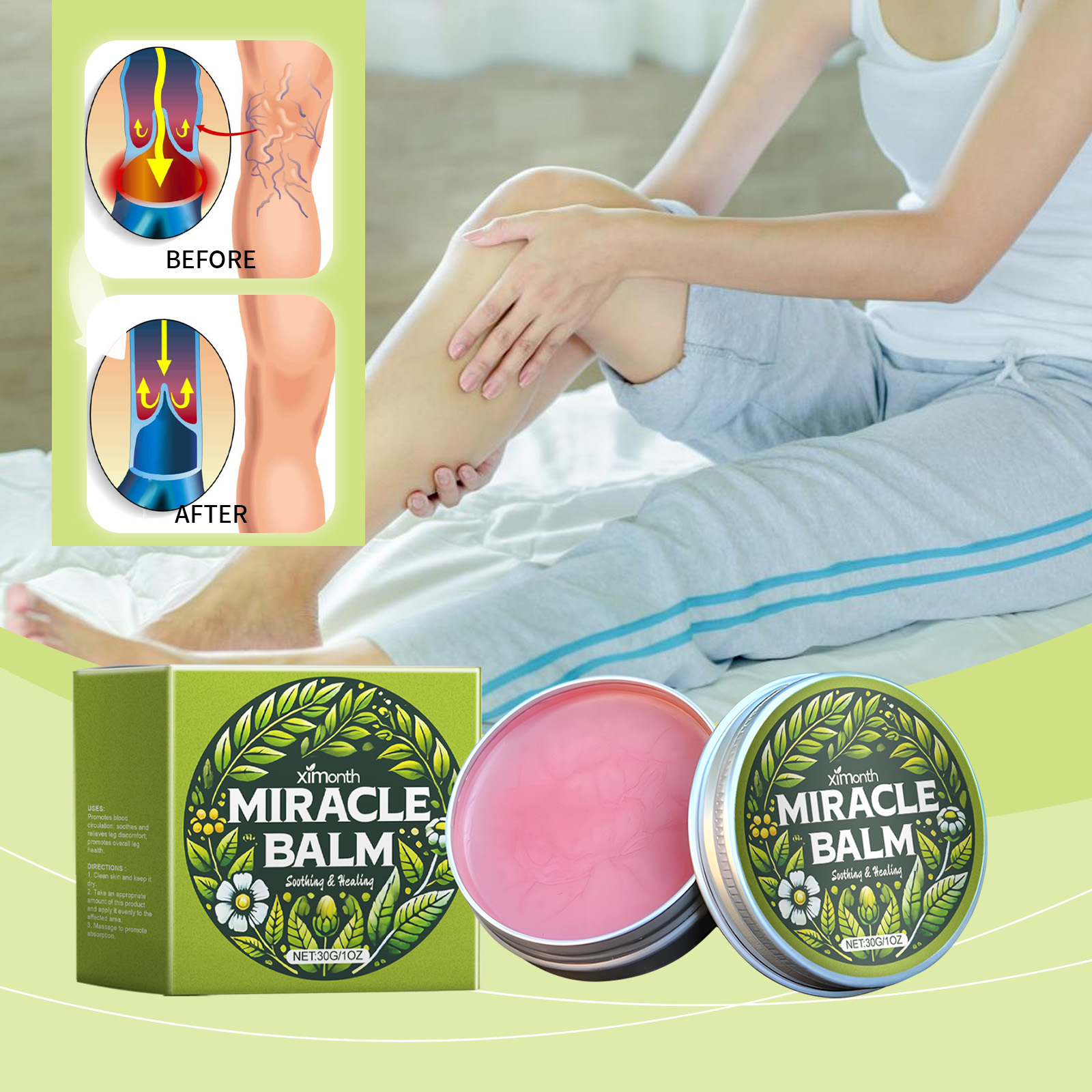 Calming Cream 30g 1box photo 8