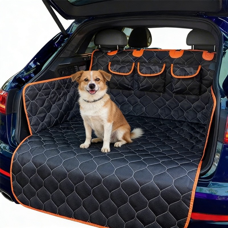 Pet Car Boot Liner Protector For Dogs-Universal Car Boot Cover Waterproof-Black photo 5