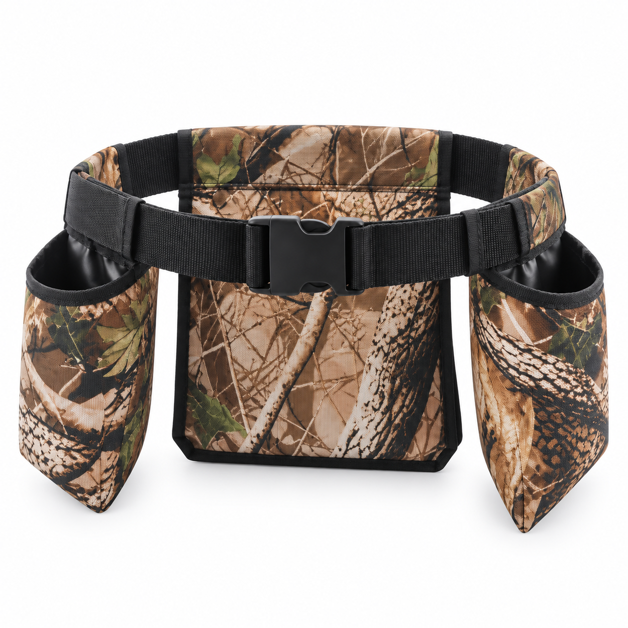 LINK Camo 900D PVC Nylon Multi-Pouch Field Waist Bag Adjustable Quick-Release Buckle Durable Breathable Portable Outdoor Hunting photo 1