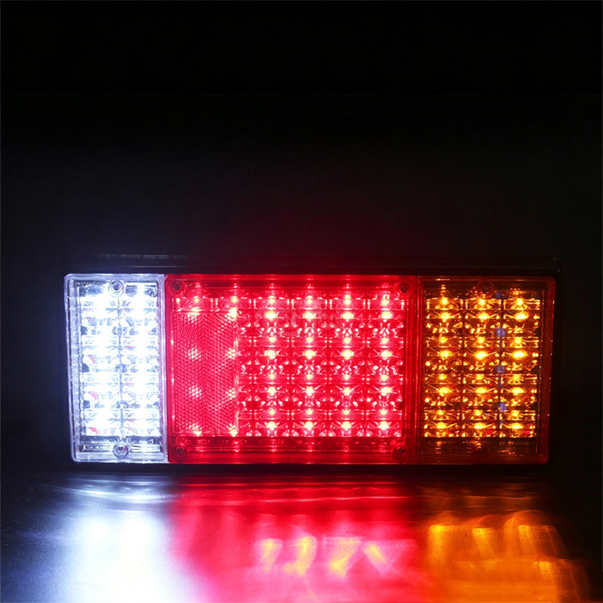 2X 44LED Tail Lights Trailer Ute Caravan Truck Stop Indicator Rear LAMP 10-30V photo 5