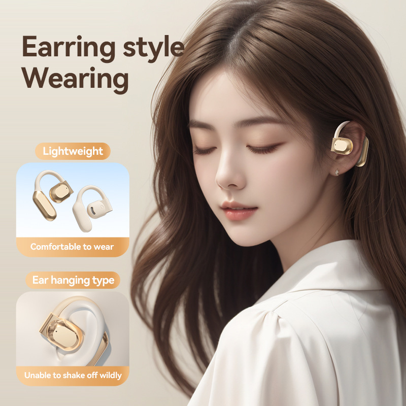 Cross Border Explosion M127 Long Range Hanging Earphone Private Model High Color Value Low Latency Wireless Bluetooth Headphones Wholesale photo 8