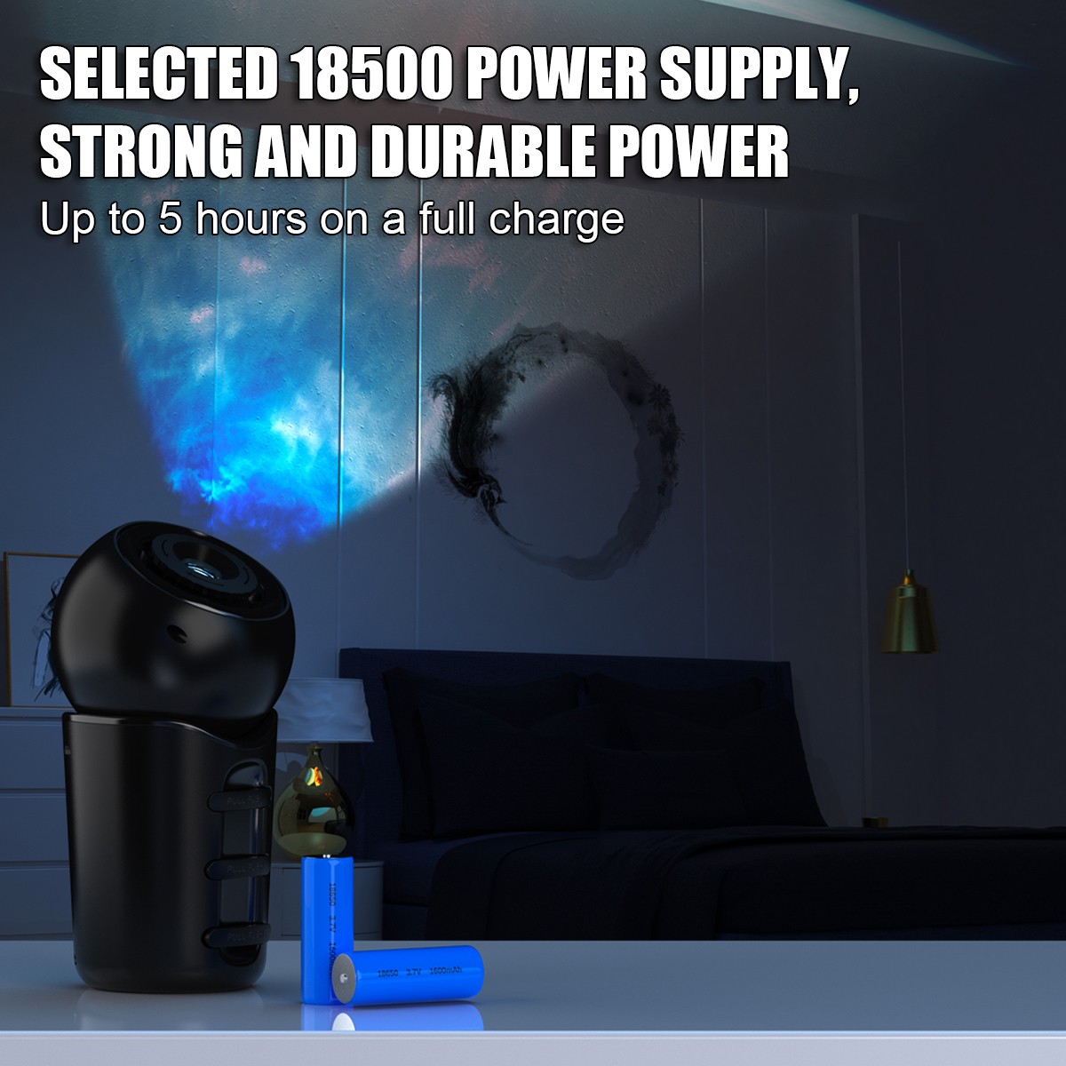 Galaxy Starry Sky Projector Night Light Rotating LED Planetarium Star Lamp UK photo 2