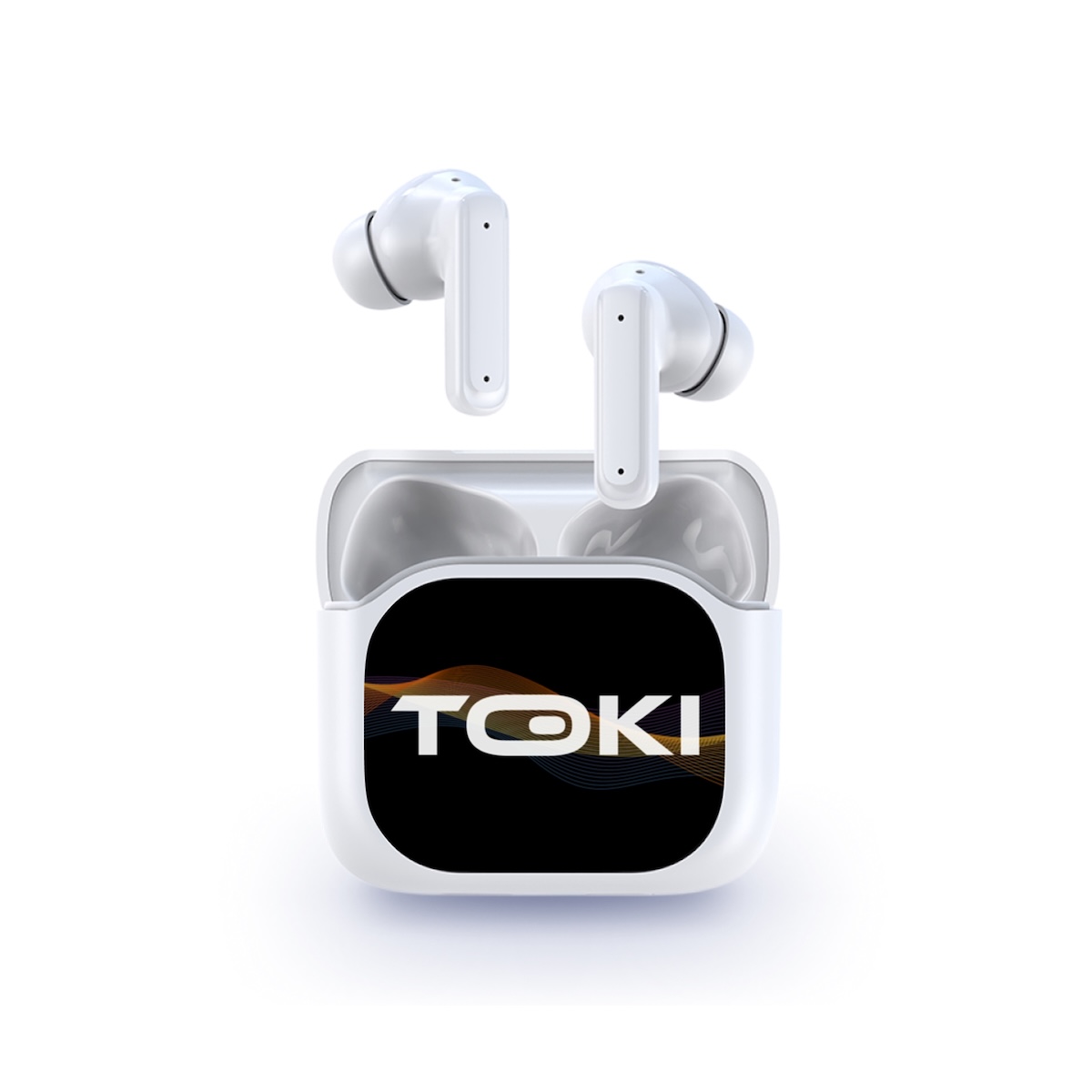 Toki Pro-5 AI Translation Earbuds With Smart LCD Charging Case photo 1