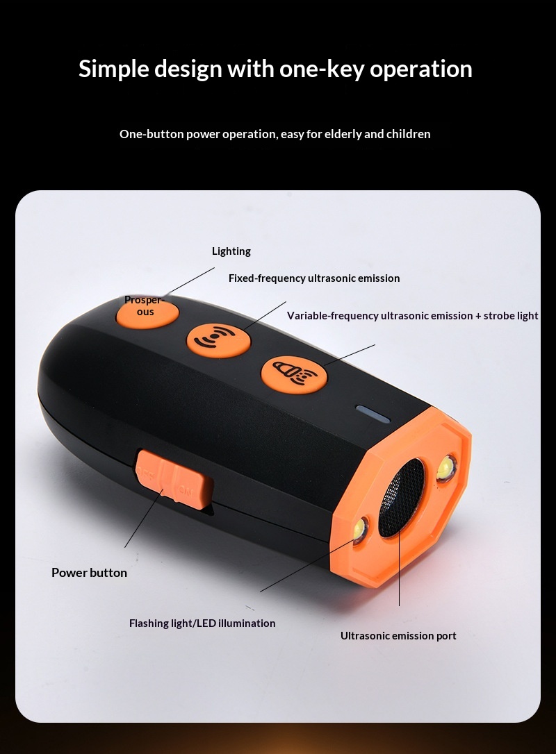 Portable Handheld Ultrasonic Dog Repeller photo 5