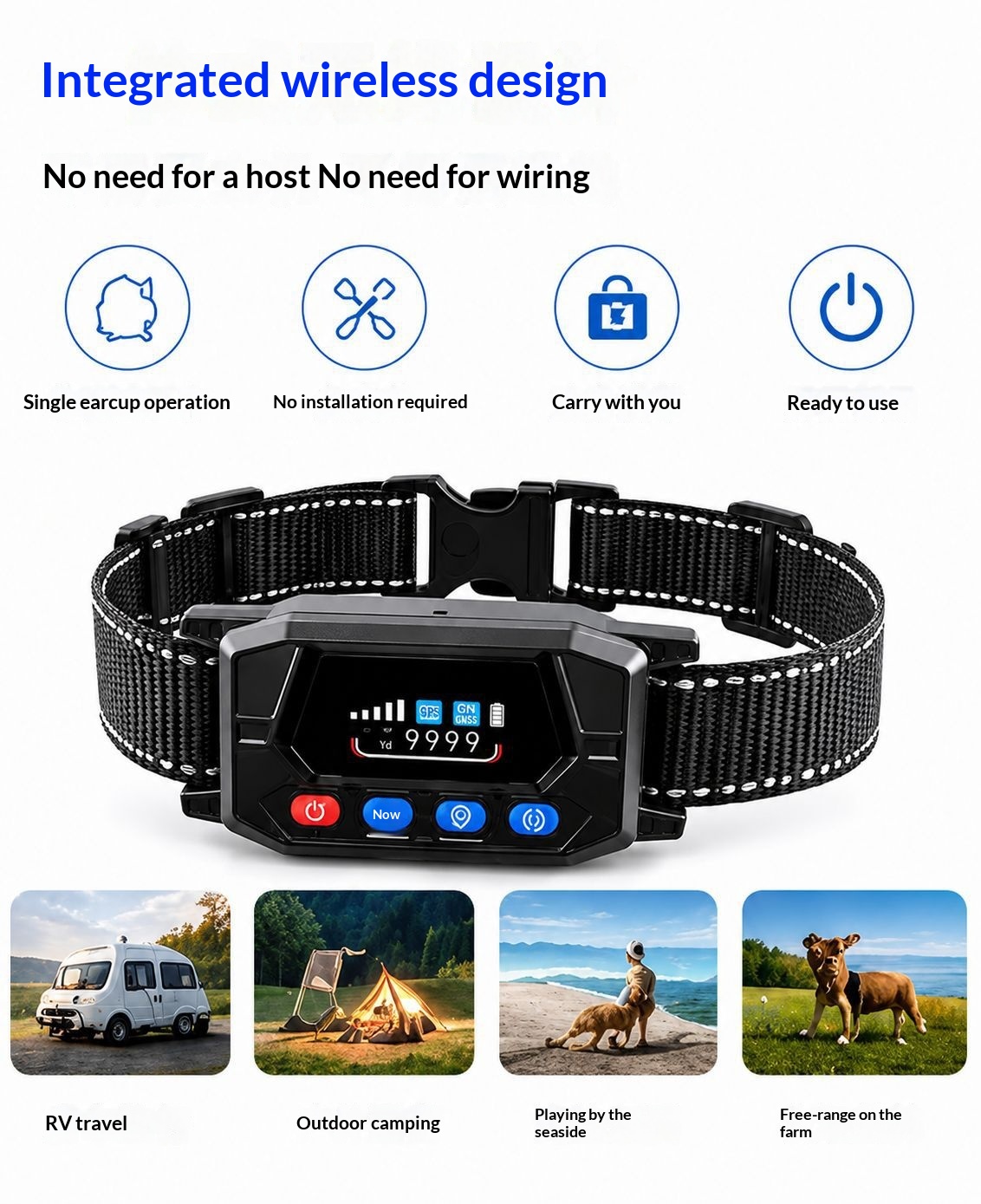 Smart GPS Wireless Fence & Tracking Training Collar photo 6