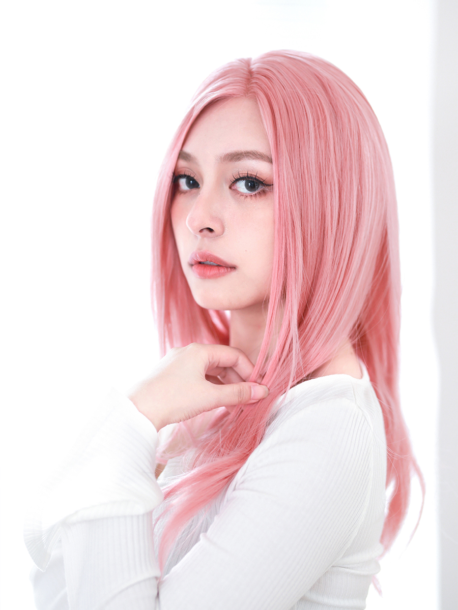 Natural Long Straight Hair Is Breathable And Comfortable photo 3