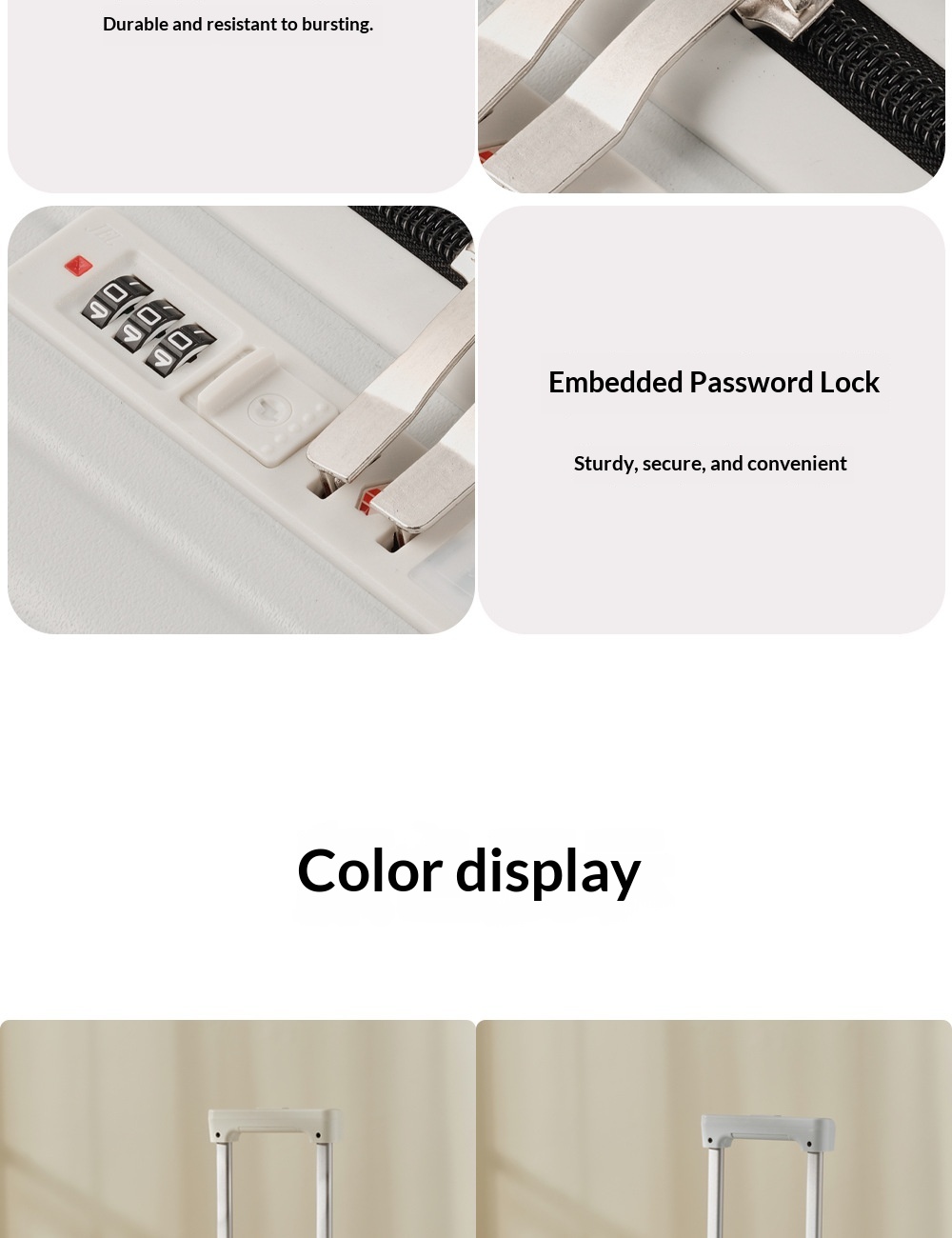 New Lightweight Suitcase For Boarding, Travel Luggage, Women's Quiet, Children's Small Password Suitcase, Men's 16 Inch photo 4