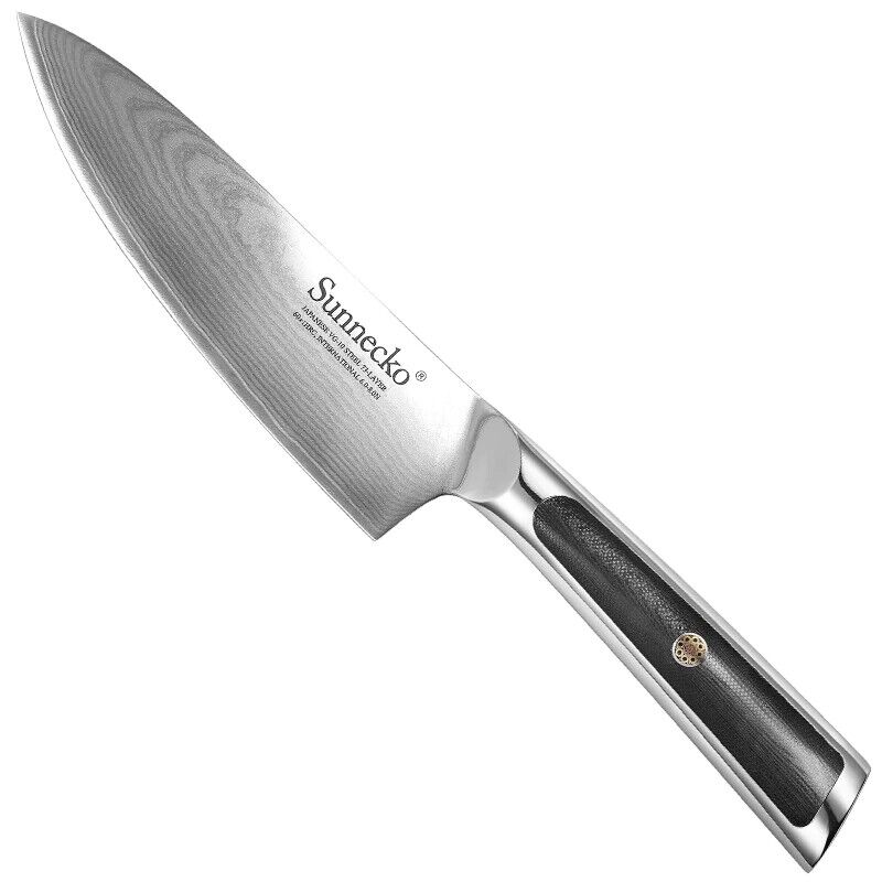 Chef Knife 6.5 Inch Kitchen Cutlery Japanese Knife Damascus Steel Meat Cleaver photo 7