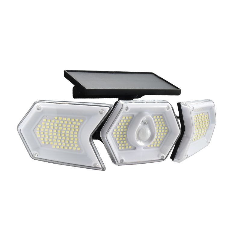 Solar Powered Rechargeable Motion Sensor LED Work Light 1200mAh For Auto W774A Battery Street 1x photo 1