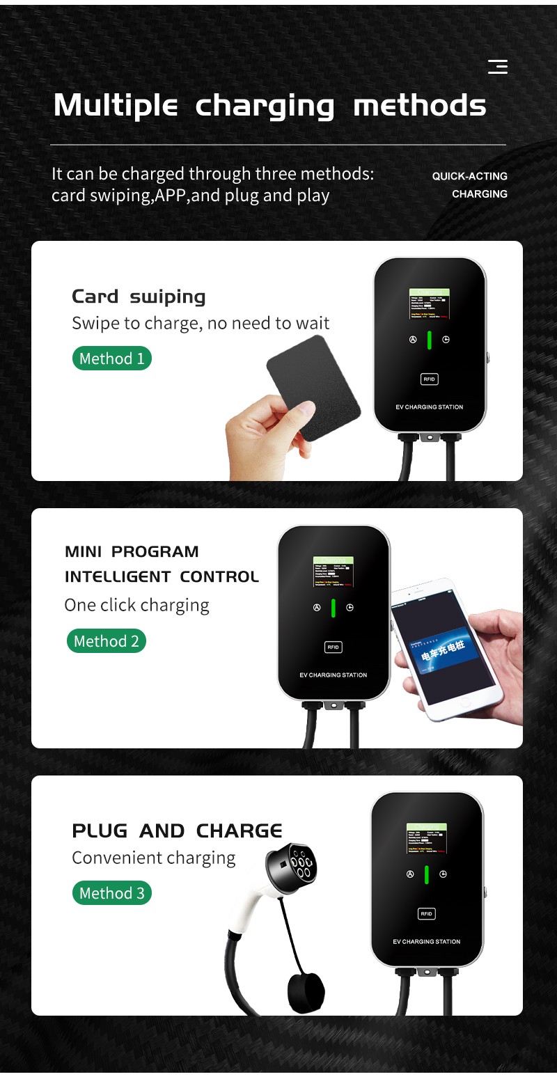 32A 7KW EV Charger Type 2 Electric Car Charging Station With 5M Cable Portable photo 4