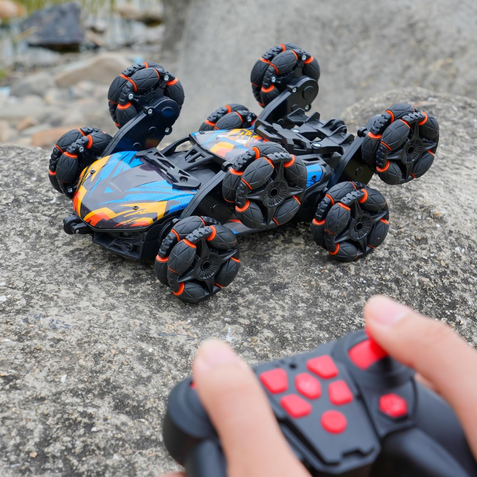 Cool 8 Wheels Hand Controlled Rc Stunt Car Toys, Gesture Sensing Remote Control Cars photo 2