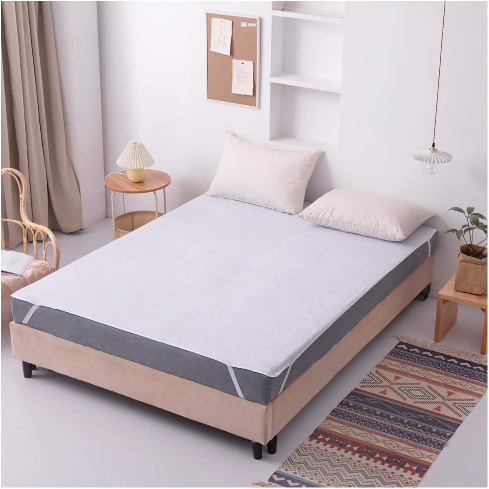 Waterproof Mattress Protector, Deep Pocket Fitted Sheet, Liquid Proof Bed Cover For Bedroom photo 5