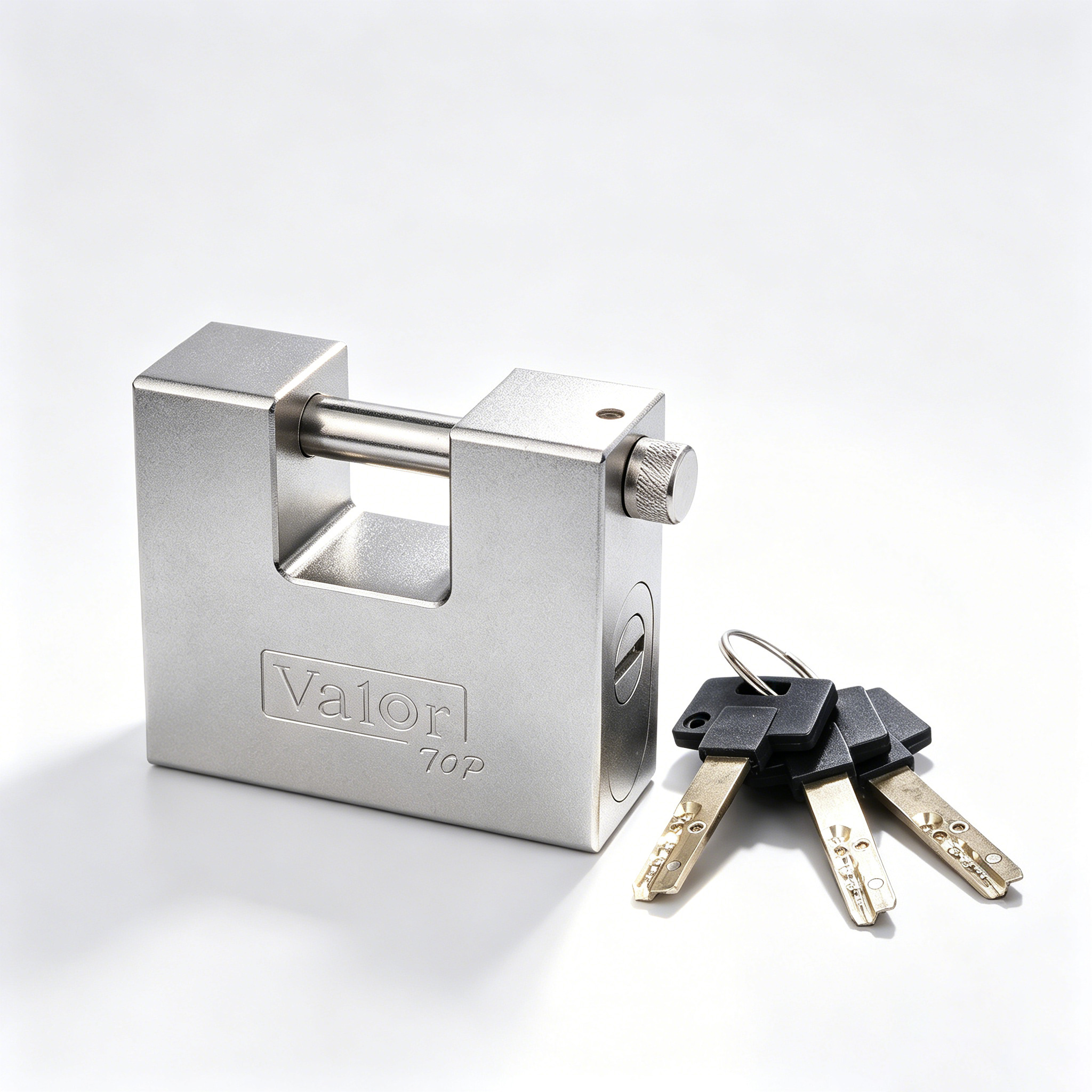 Super Hardened Steel Padlock Heavy Duty Anti Cut For Warehouse Container Trailer Door photo 4