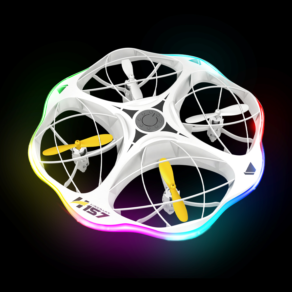 H158 White Dual Electric Drone photo 8