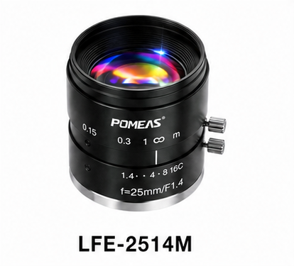 LFE-2514M 25mm F1.4 5MP Fixed Focal Length Machine Vision Lens For 2     3 Inch Industrial Cameras photo 4