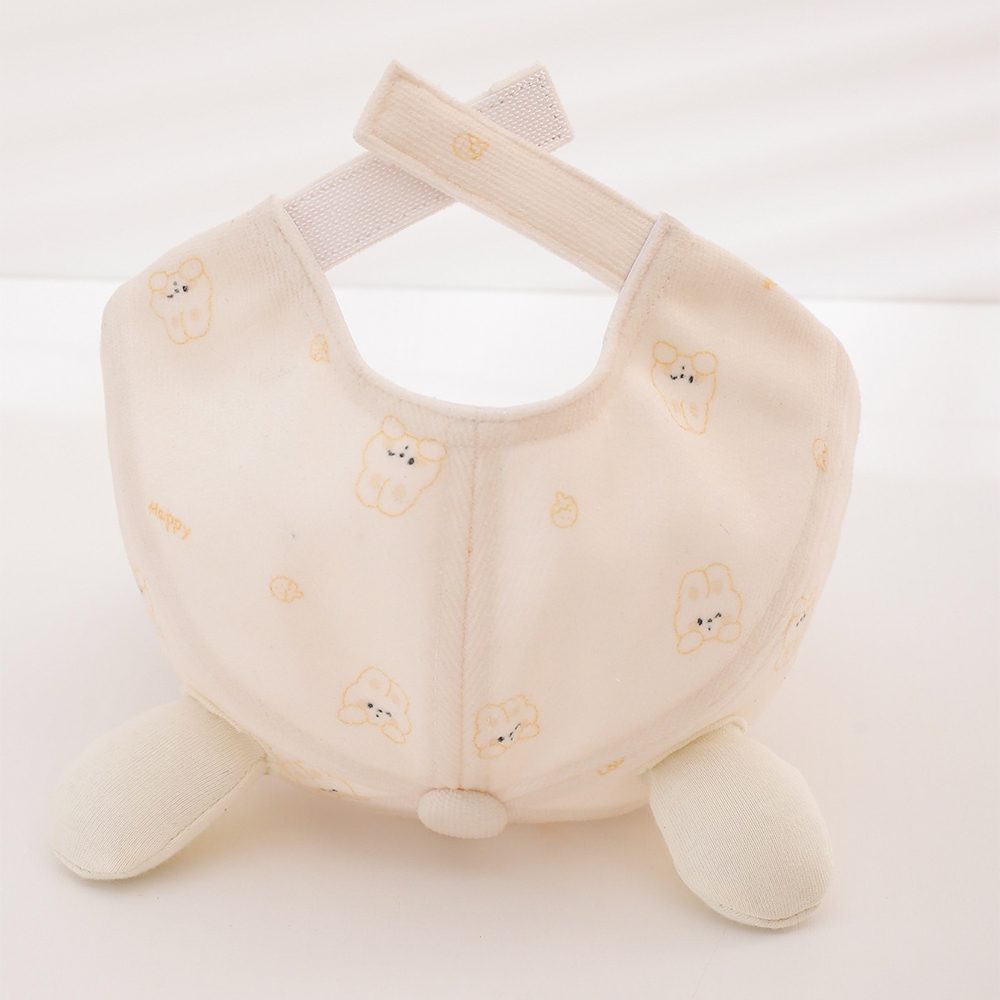 Fall Gender-neutral Three-dimensional Cartoon-style Ears With Glasses Decoration For Baby's Daily Cute Outfit Hat photo 6