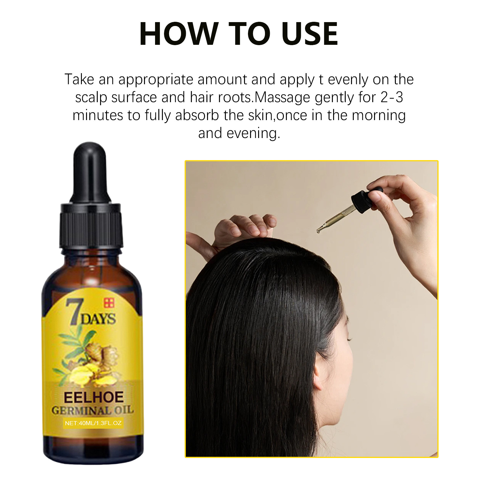 Ginger Hair Liquid 20ml 1box photo 6