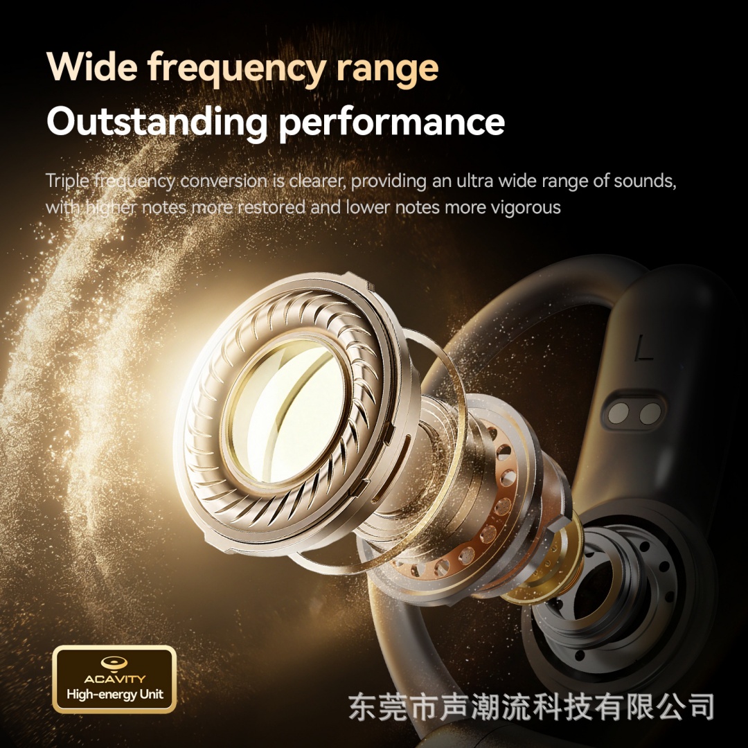 Cross Border Explosion M127 Long Range Hanging Earphone Private Model High Color Value Low Latency Wireless Bluetooth Headphones Wholesale photo 4
