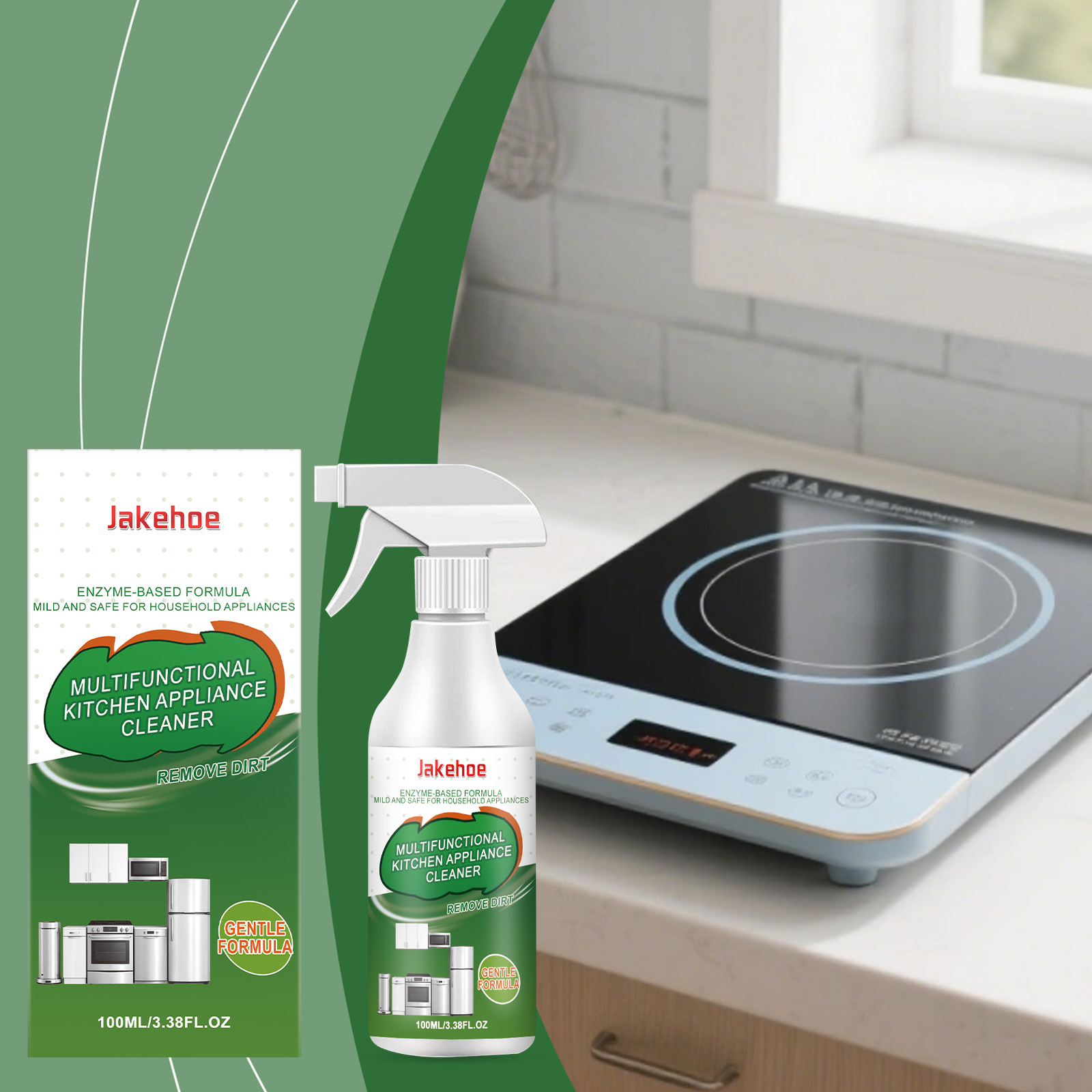 Kitchen Appliance Cleaner 1 0 0ml0-box photo 4
