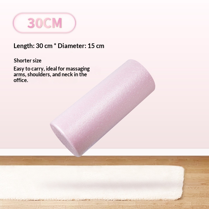Epp Foam Roller Fitness Equipment Supplies Roller Roller Massage Stick. Glossy Black Roller Shaft Solid Yoga Column photo 7