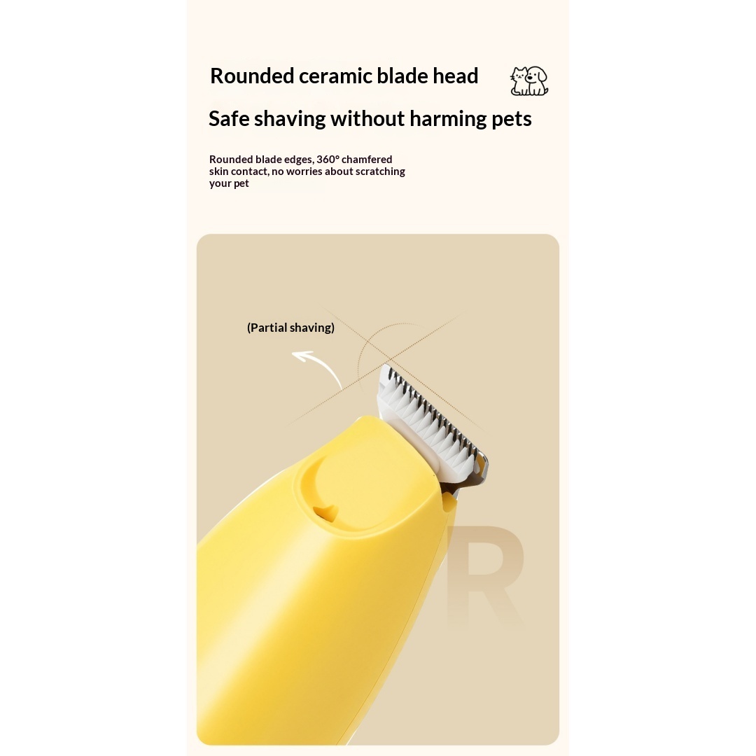 Rechargeable Pet Clipper With LED Light photo 4