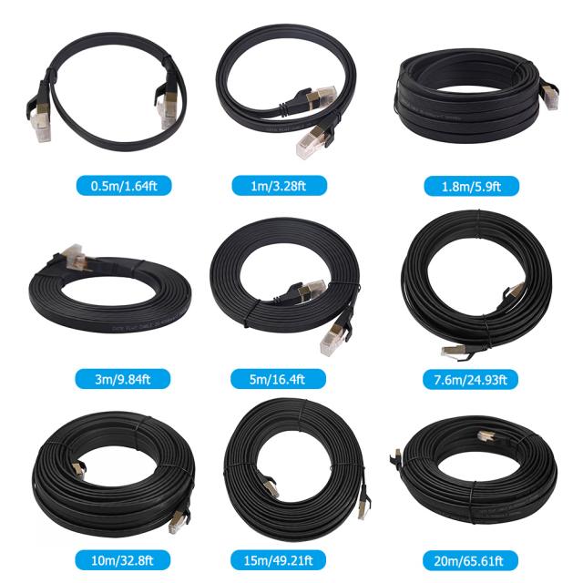 40Gbps Cat8 Ethernet Cable SFTP LAN Patch Cord With Gold Pla photo 5