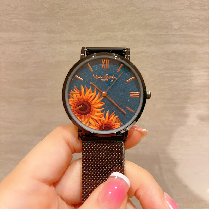 Van Gogh Sunflower Quartz Watch photo 4